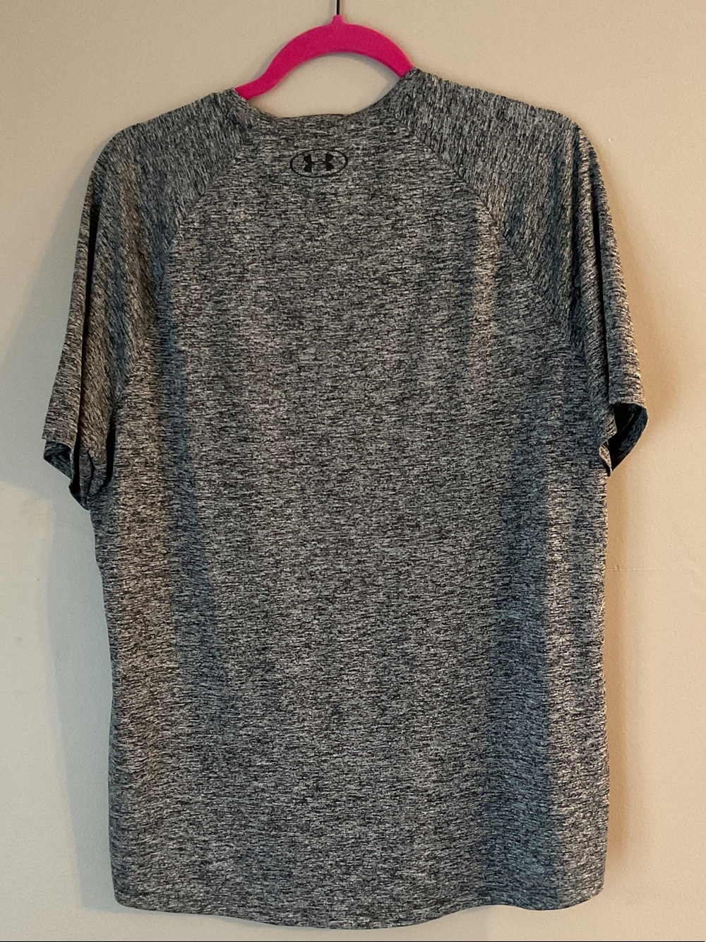Under Armour Men’s Gray Heather Athletic Short Sleeve Tee - Picture 3 of 3